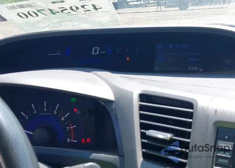 2012 Honda Civic Ex-L from USA, damaged, VIN 19XFB2F9XCE045125